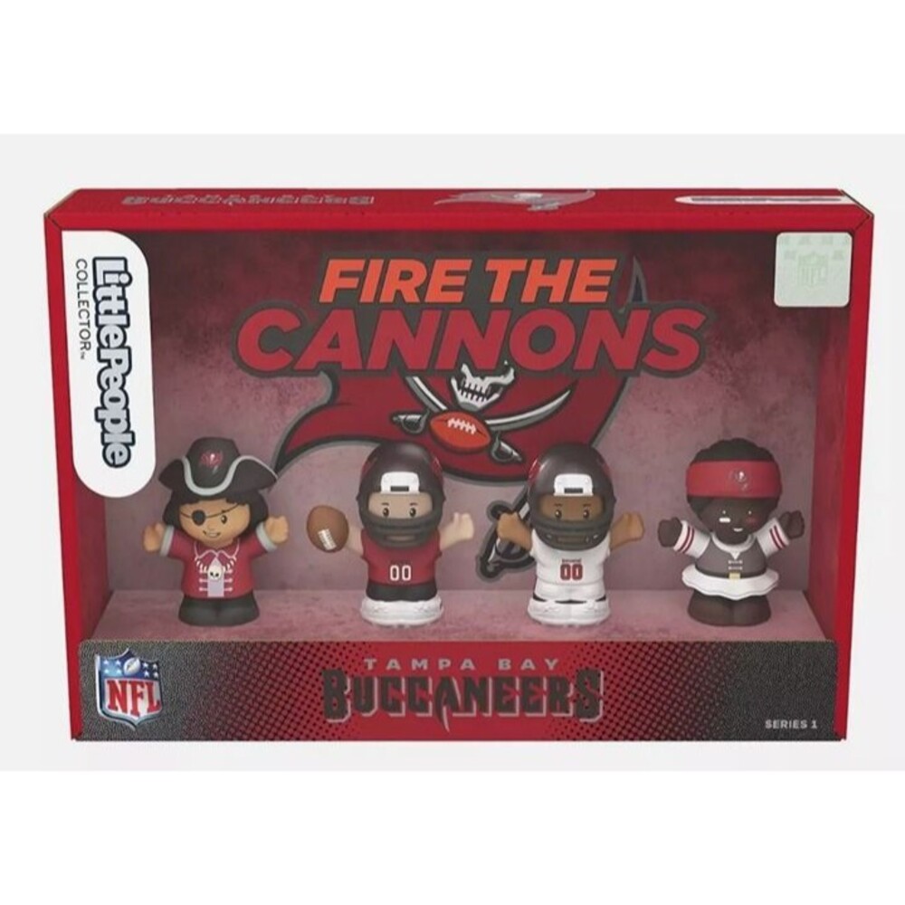 Tampa Bay Buccaneers “Fire the Cannons” Series 1 Figurine Set